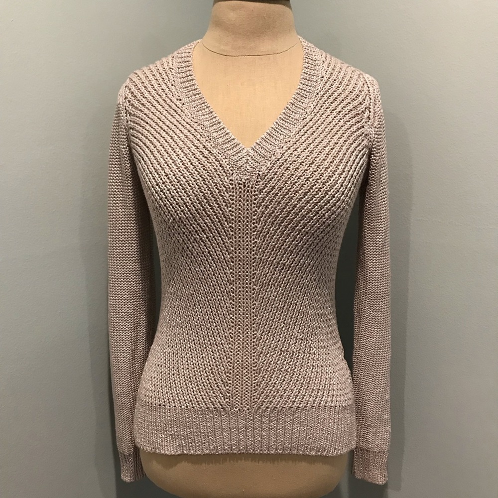 Madewell Wallace Brand V-Neck Knit Sweater